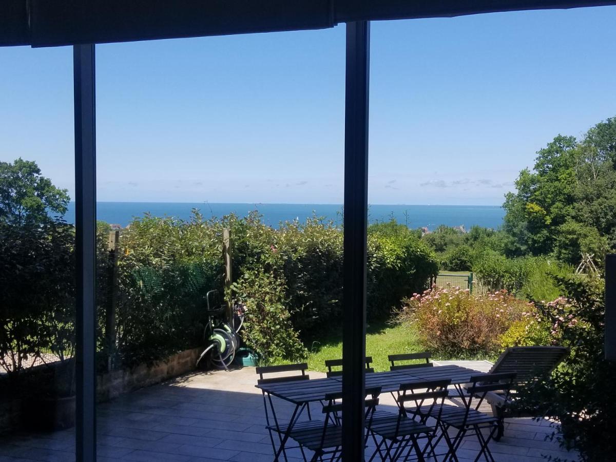 Deauville Vue Mer Tourgéville Esterno foto
